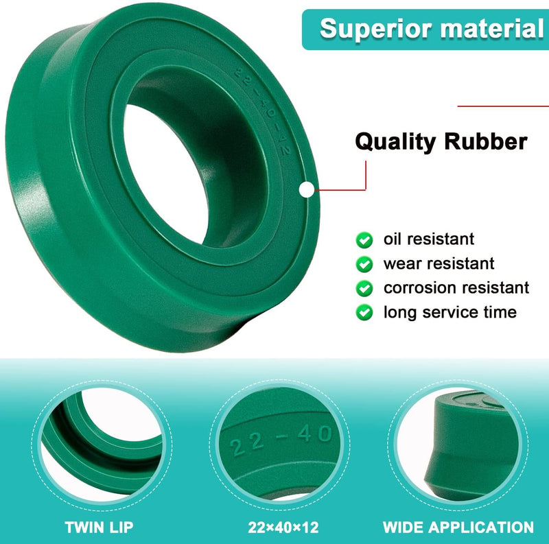Hydraulic Jack Piston U-Cup Seal Replacement for 2 Ton Floor Jack 328 Series