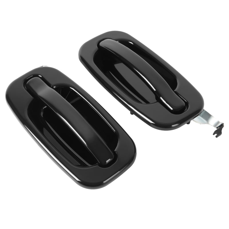 Rear Left Right Outside Door Handles for Silverado Sierra 1500 2500 99-06 2PCS