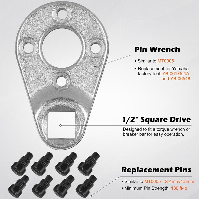 115225FS MT0006 Trim Tilt Seal Kit Outboard Pin Wrench for Yamaha