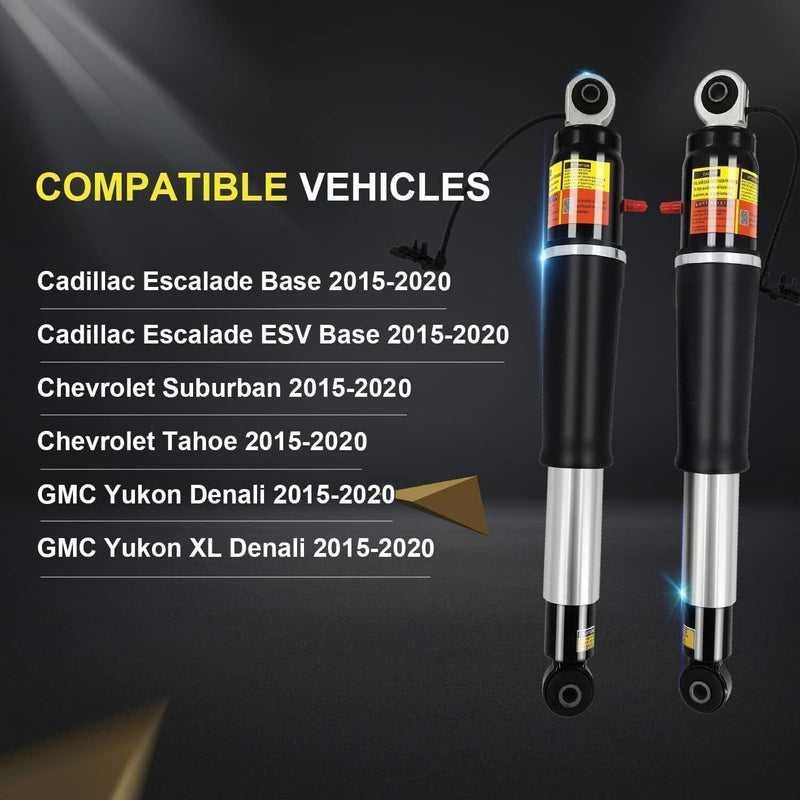 Rear Air Shock Absorbers MagneRide for Escalade Suburban Tahoe Yukon 2015-2020