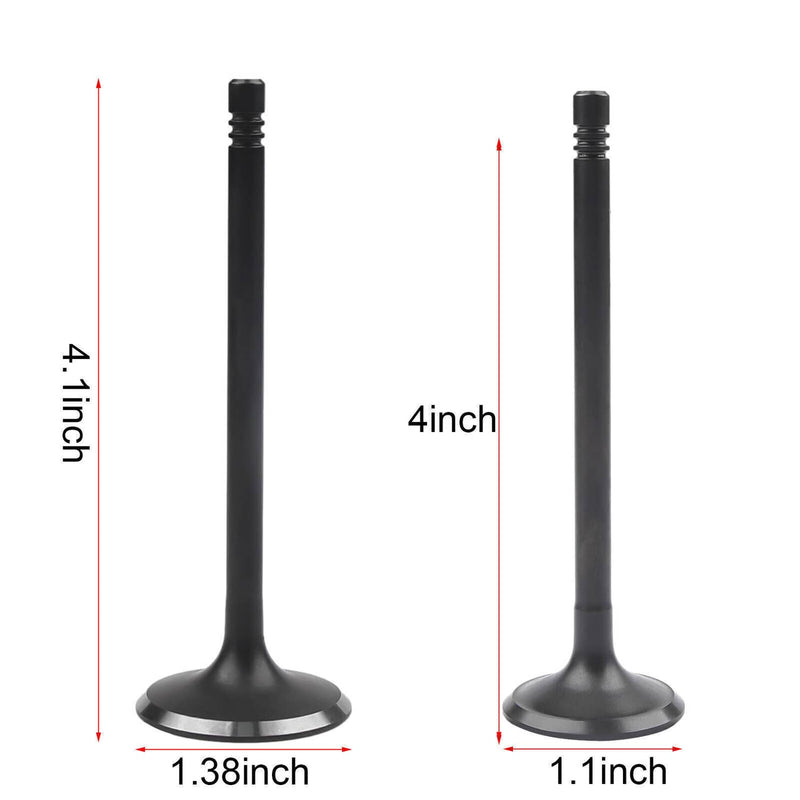 Intake Exhaust Valves for Chevrolet GM Buick Saturn 2.0 2.4L Engine