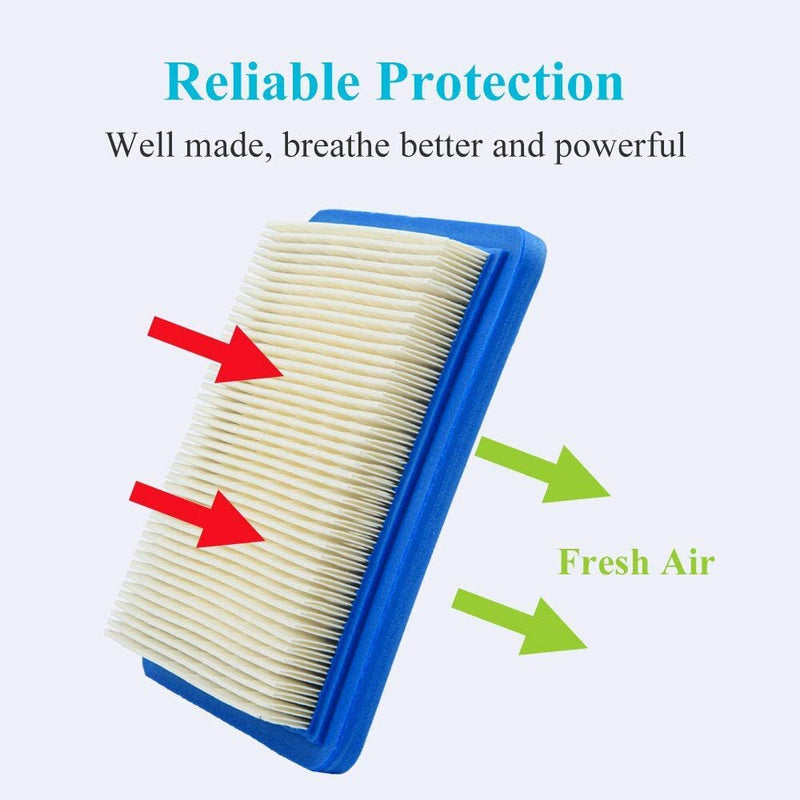 92200 Air Filter for Briggs & Stratton 112200 12A900-12T899 128700-129799