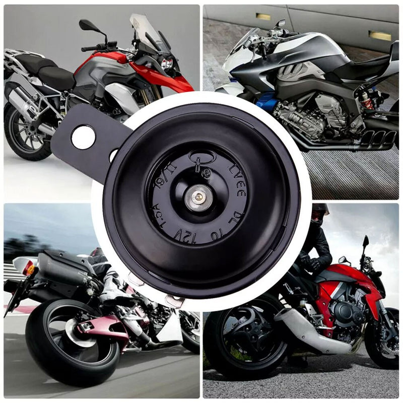 12V Waterproof Loud 105dB Horn for Motorcycle Car ATV Electric Bike Universal