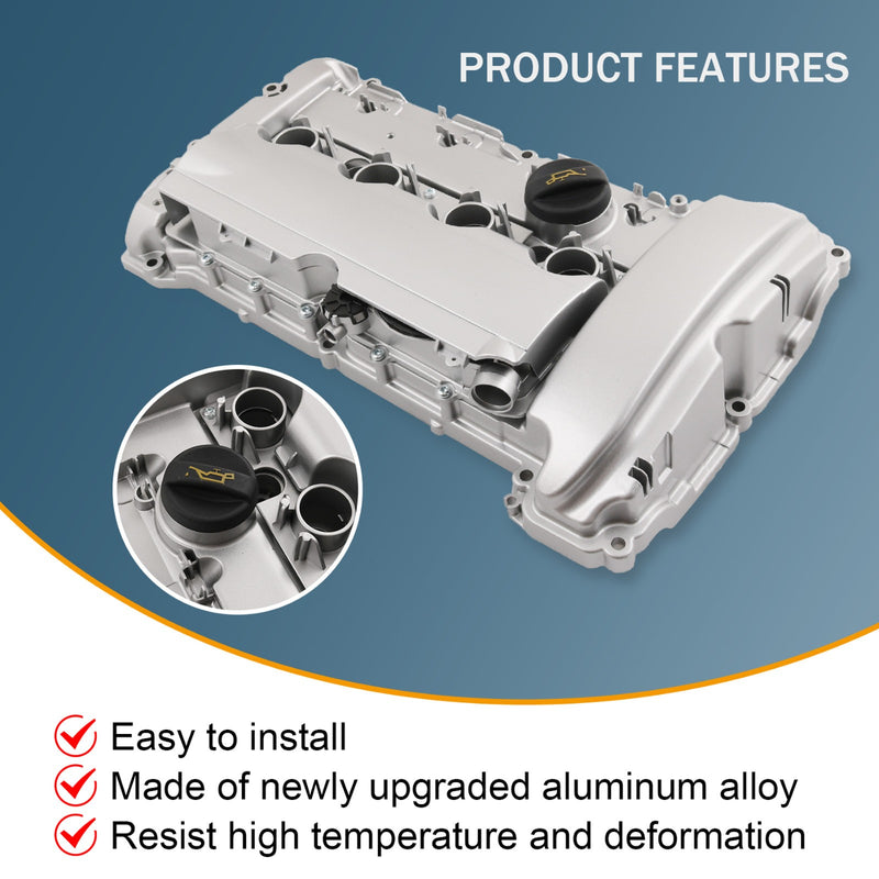 Turbo Aluminum Valve Cover W/Gasket for Mini Cooper JCW R55 R56 R59 1.6L
