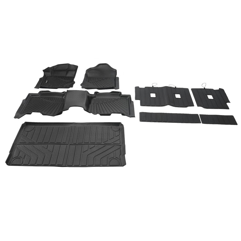 Floor Mats Cargo Liner for Ford Bronco 4-Door 2021-2026 All Weather