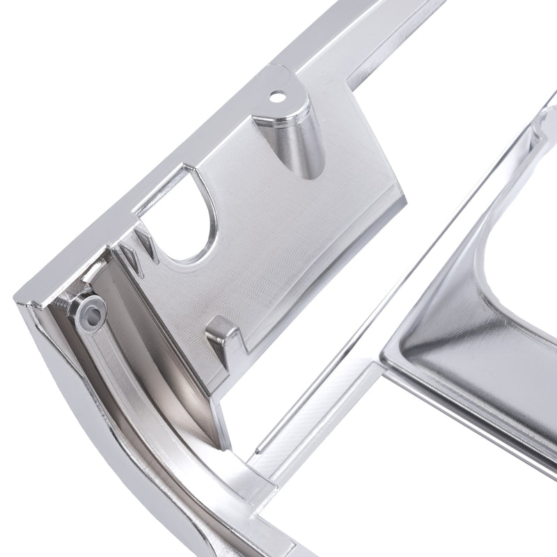 Headlight Bezel Trim for Jeep Cherokee 91-96 Comanche 91-92 Chrome 2PCS