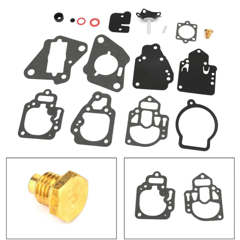 DURAFORCE 1395-9725 1395-9645 1395-9377 Carburetor Rebuild Kit for Mercury Mariner