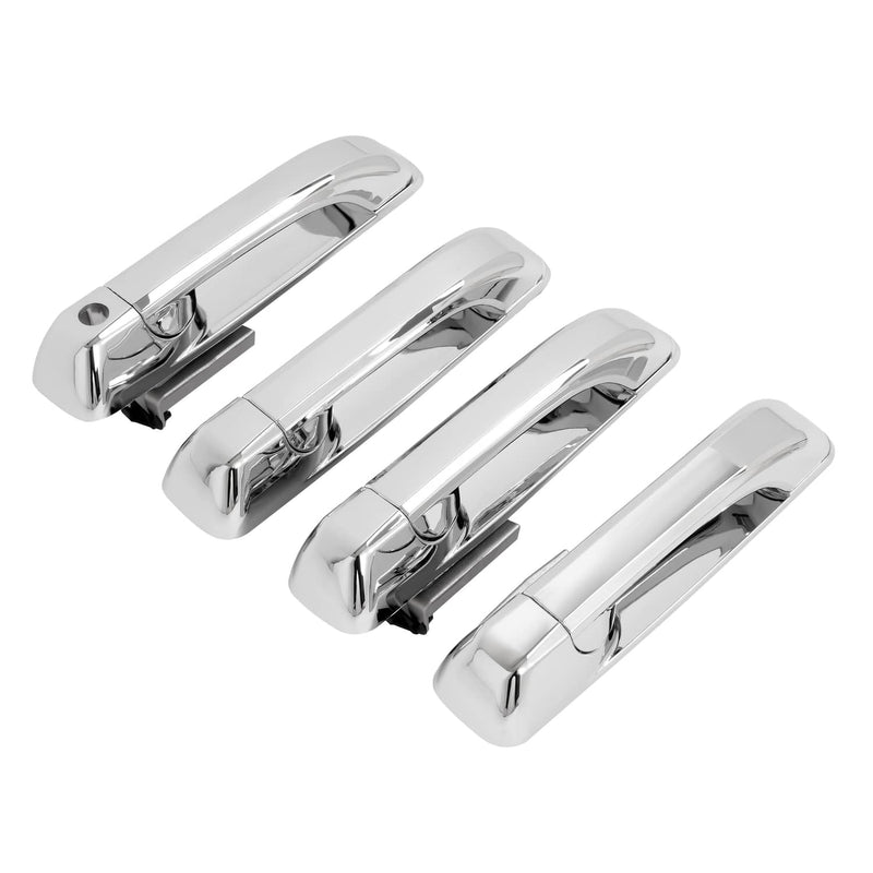 DURAFORCE Chrome Door Handle for Dodge Ram 1500 2009-24 2500 11-24 Front Rear