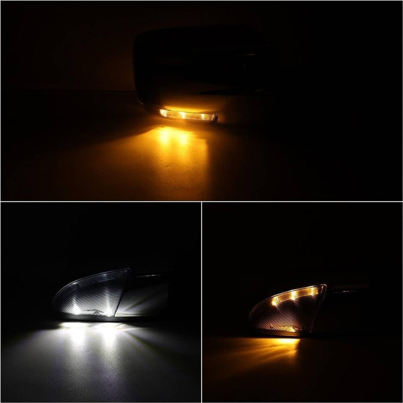 Chrome Power Folding Heated Right Mirror & LED Signal for Dodge Ram 1500 2013-19