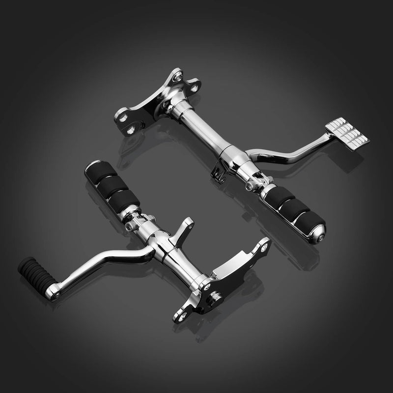 Forward Controls Pegs Levers Linkage for Harley Sportster 1200 883 91-03 Chrome