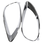 DURAFORCE Chrome Headlight Bezel Trim Left & Right for Freightliner Columbia 2001-2017