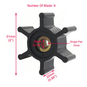 DURAFORCE 49-16-2771 Replacement Impeller for Milwaukee M 18 Transfer Pumps