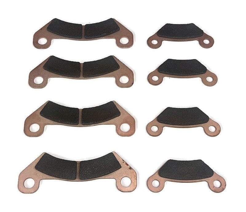 AM141182 AM140607 Front Rear Brake Pads for John Deere Gator Gas Diesel 2 Pack