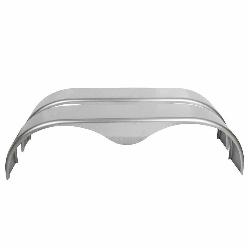 2PC Tandem Axle Trailer Fenders Teardrop Round for 13" 14" 15" Enclosed