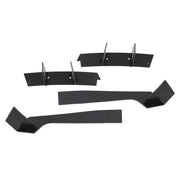 DURAFORCE Rear Bumper Diffuser Rear Side Splitter PE for Ford Mustang 2018-2021 19 20