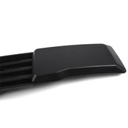 DURAFORCE Front Bumper Trim & License Plate Fit For 2015 2016 2017 Ford F-150 F150 Black