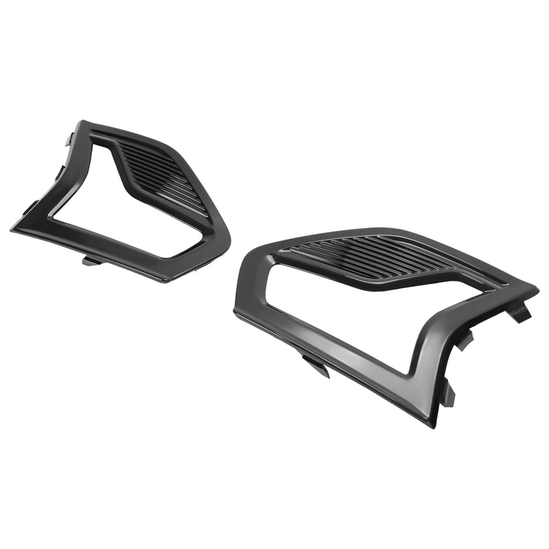 Front Bumper Fog Light Lamp Grille Covers Bezel Trim for Ford Fusion 2019-2020