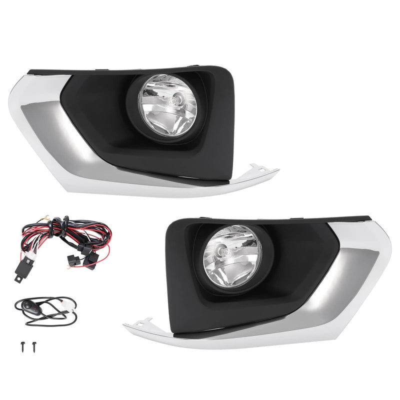 DURAFORCE Fog Lights Bezel Harness Switch Relay for Chevrolet Traverse 2018-2021