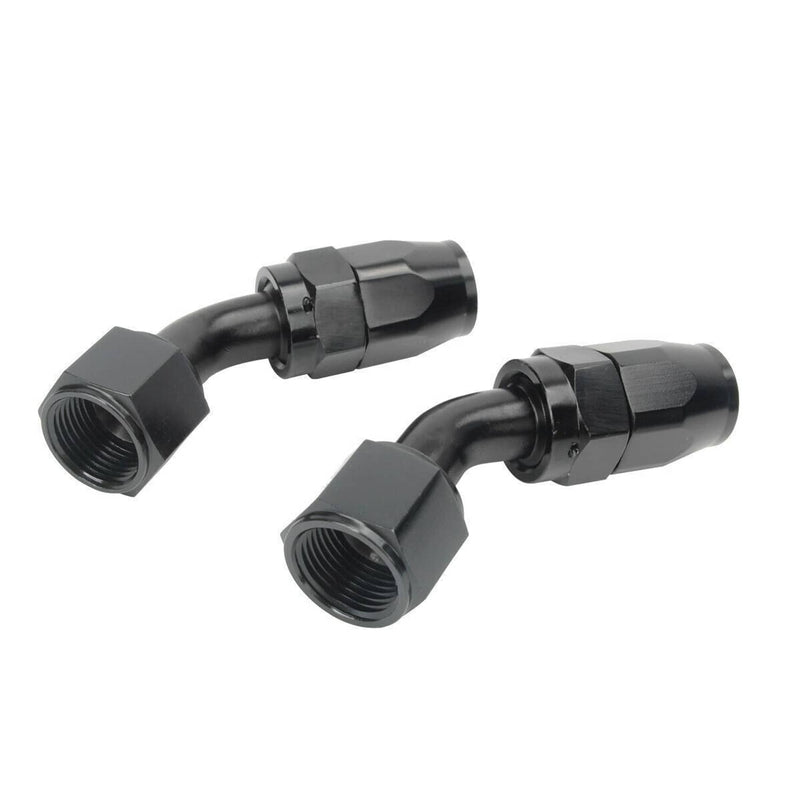 Set Oil Feed Line 10AN Drain Return Fitting for Turbo T3 T4 T6 GT45 T04E T66