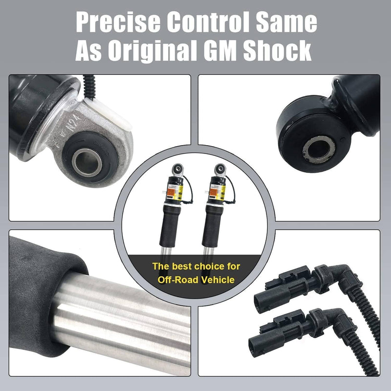 Pair Rear Air Shock Absorbers MagneRide for Escalade Suburban Tahoe Yukon 15-20