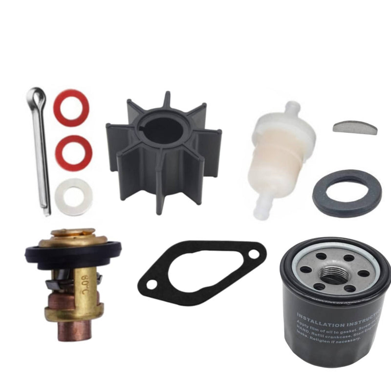 DURAFORCE 8M0120867 Maintenance Service Kit for Mercury Mariner 8HP 9.9HP Outboard Engines