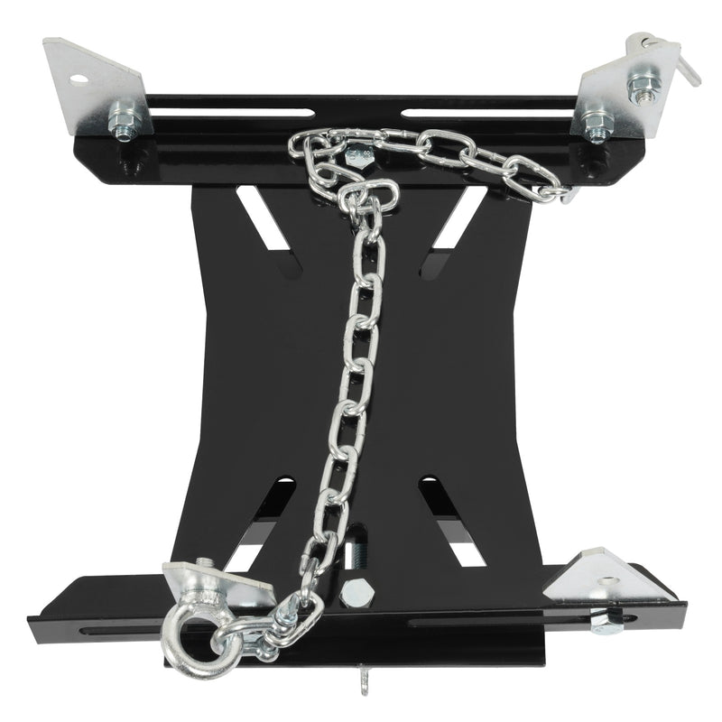 Transmission Floor Jack Adapter 1100lbs Capacity for Repair Tool Black Silvery