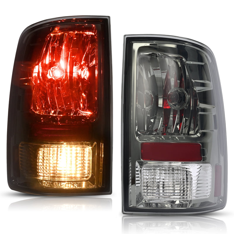 Left Right Smoke Tail Lights Brake Lamps for Dodge Ram 1500 2500 3500 2009-2018
