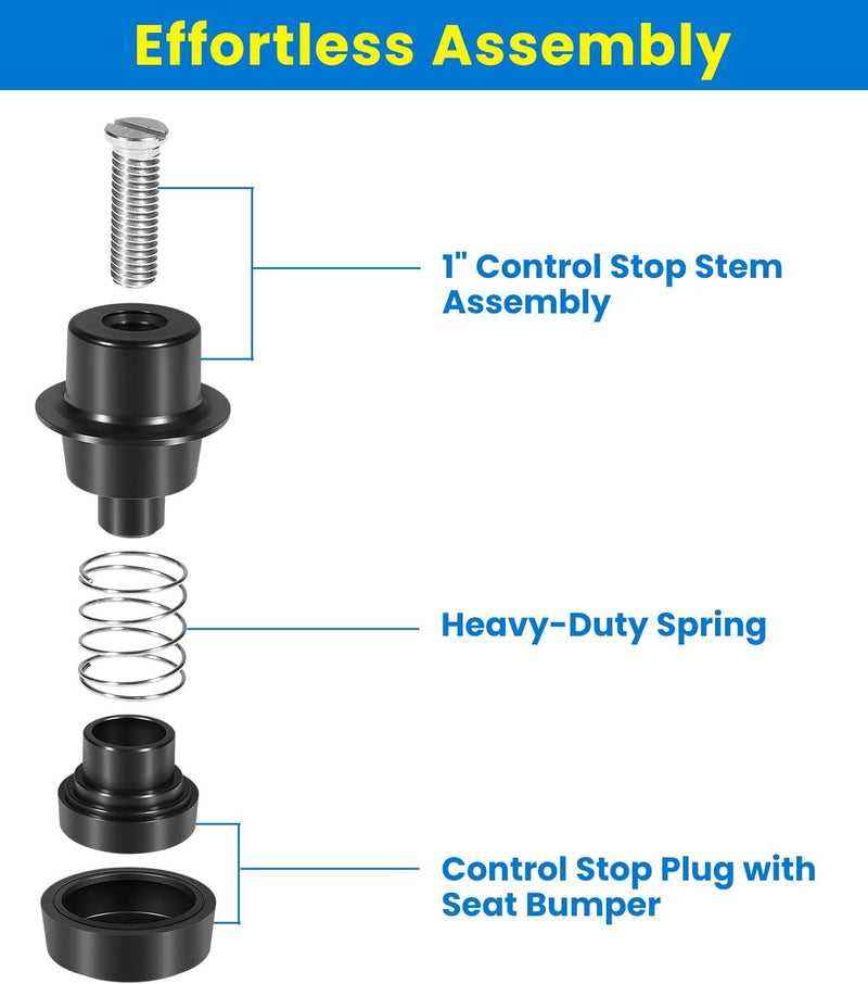 H-541-A 1" Control Stop Repair Kit for Sloan Flushometer H-700-A H-600-A
