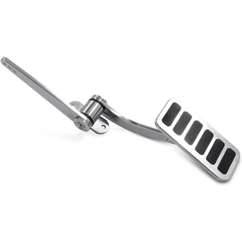 Universal Street Hot Rat Rod Aluminum Gas Pedal Firewall Mount Throttle Polished