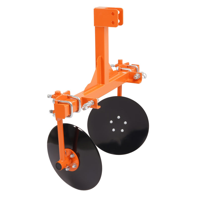 48" Adjustable Disc Bedder Disc Harrow for Cat 1 Tractors 3 Point Steel