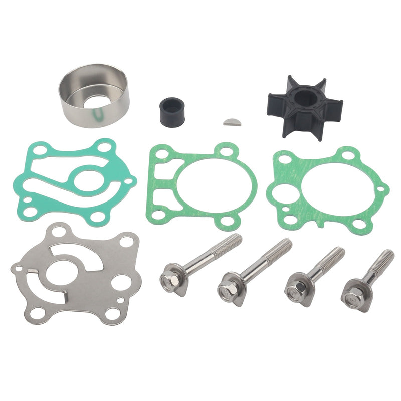6H4-W0078-A0 Water Pump Impeller Kit for Yamaha 2 Stroke 40HP 50HP Outboard