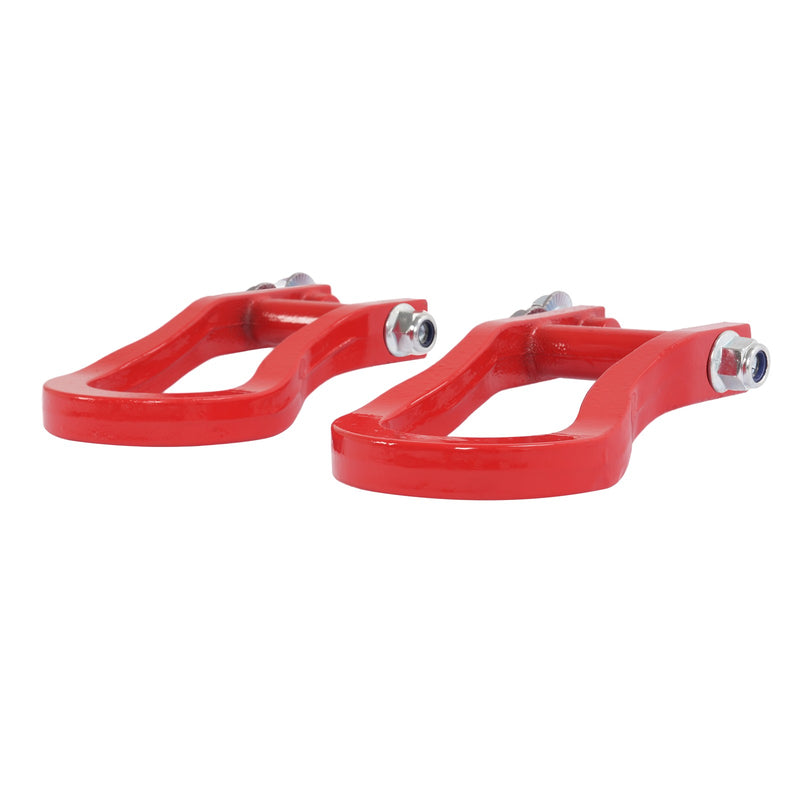 84192871 Red Tow Hook for Chevrolet Silverado for GMC Sierra 1500 2007-19 2pcs