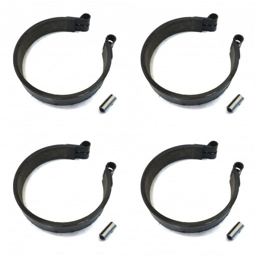 DURAFORCE 4 Inch Brake Band with Pin for 1994 Earlier Manco Dingo 285 286 Go Kart 4 Pack