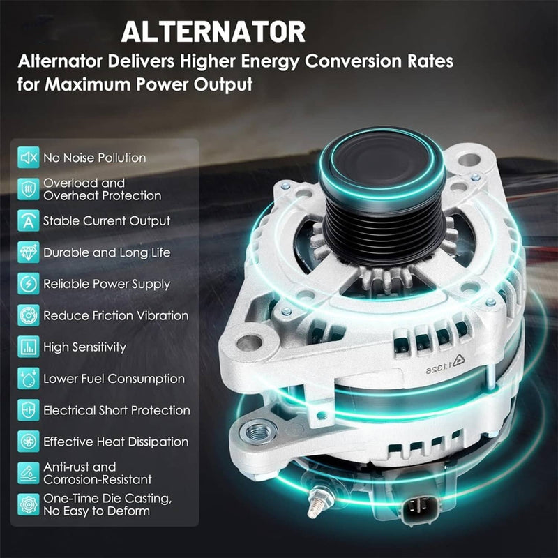 Alternator 11326 for Toyota Highlander 2010-2016 Sienna 2007-2016 3.5L 150A