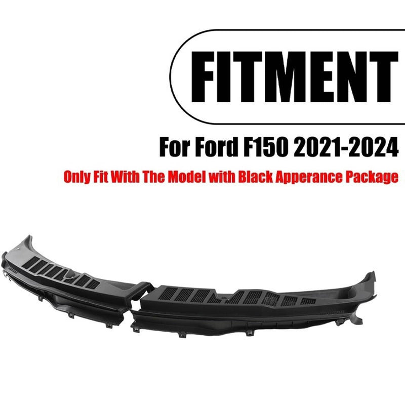 for Ford F150 Windshield Wiper Cowl Grille Screen Cover Left & Right 2021-2025
