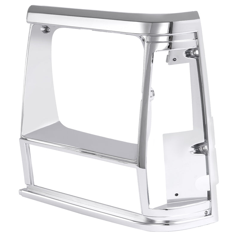 Chrome Left Headlight Bezel Trim for Jeep Cherokee 1991-96 Comanche 91-92