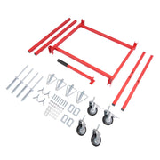 DURAFORCE Rotating Portable Wheel Paint Stand Rim Painting Rack Holder Drying Repair