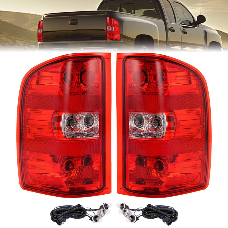 Rear Tail Lights for Chevy Silverado 2007-2013 2014 1500 2500 3500 Left Right