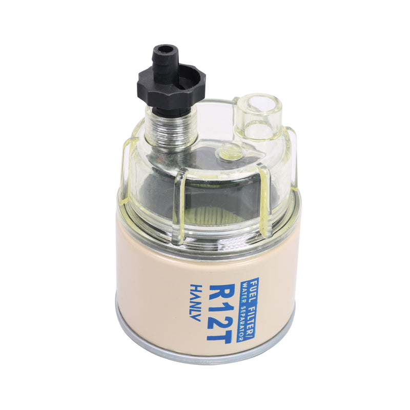 R12T Fuel Filter Water Separator Spin-on with Bowl for Marine