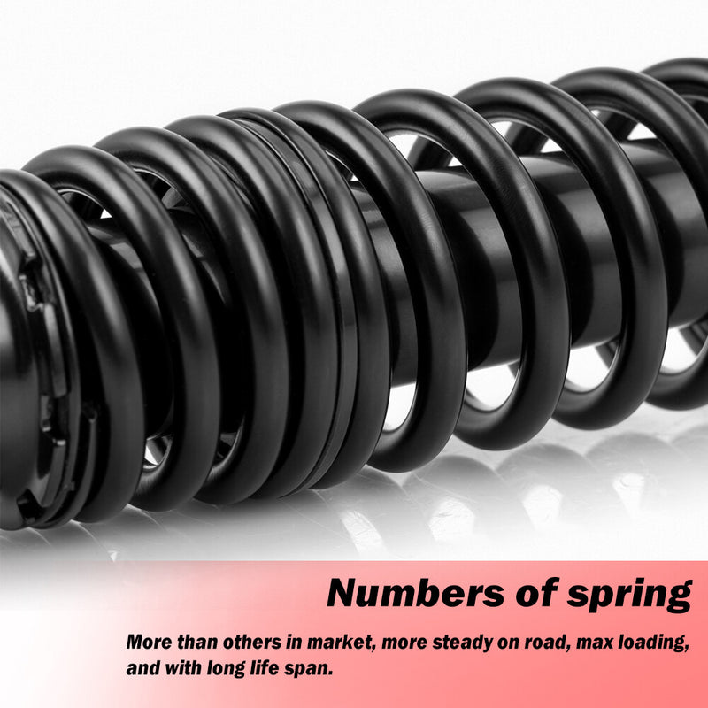 13" Rear Absorbers Shocks for Harley Dyna Super Glide FXD 1995-2010 Black