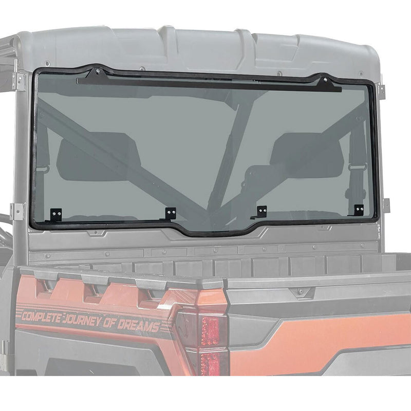 Tinted Rear Window Windshield for Polaris Ranger 1000 XP 1000 Crew 2020-2025