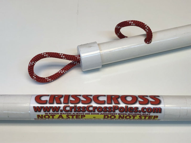 DURAFORCE Criss Cross Poles for Boat Mooring Docking Replaces Dock Pier Bumpers Whips