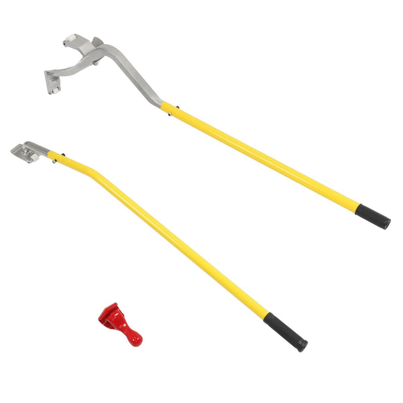 DURAFORCE Tire Changer Mount Demount Tool for Tubeless Truck 17.5 to 24.5 Powder Coated