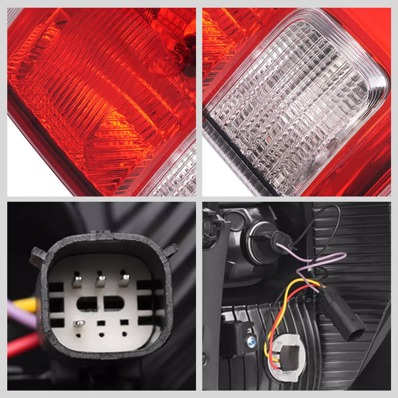 DURAFORCE Halogen Tail Light Assembly Left Side Lamp for Ford Expedition XLT 2018-2021
