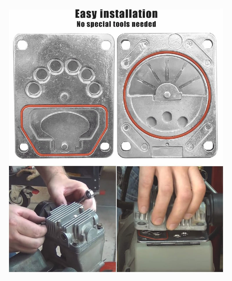 Air Compressor Valve Plate Z-AC-0032 AC0032 for Porter Cable Steel Aluminum
