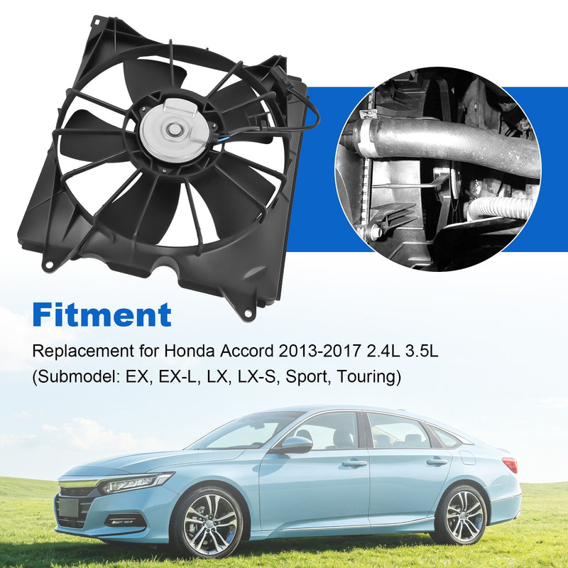 620-289 Radiator Cooling Fan Assembly Driver Side for Honda Accord