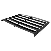 DURAFORCE Aluminum Rear Window Louvers for Ford Mustang 1969-1970 Cover Sun Shade Black