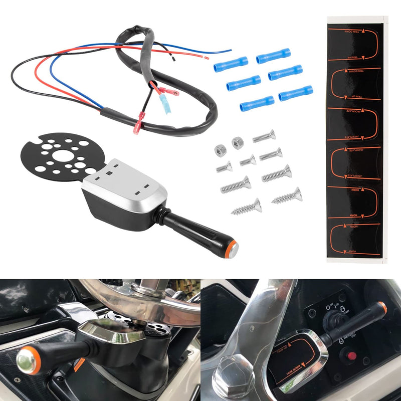 PT1000-1P Pro Bezel Control Switch Blinker Trim Jack Plate for Seastar
