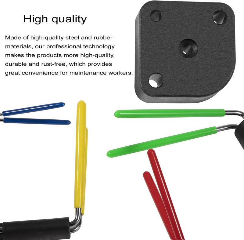 Rod Seal Install Tool Set Hydraulic U-Cup Twistor Installation Tool Pack of 6