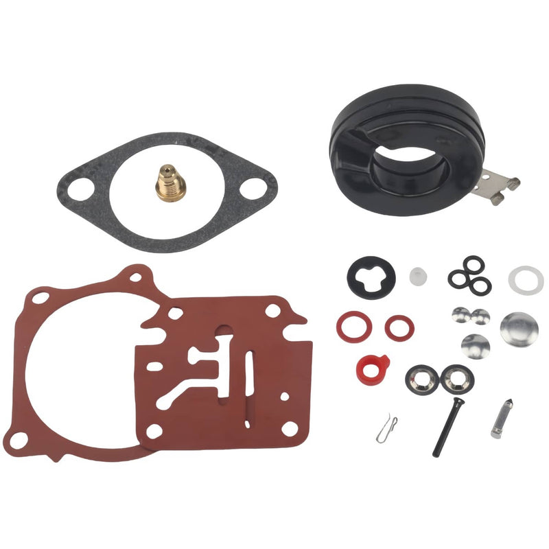DURAFORCE Carburetor Rebuild Kit for Johnson Evinrude 45HP 48HP 50HP 55HP 60HP 65HP